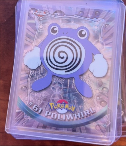 2000 Topps Chrome #61 Poliwhirl — front