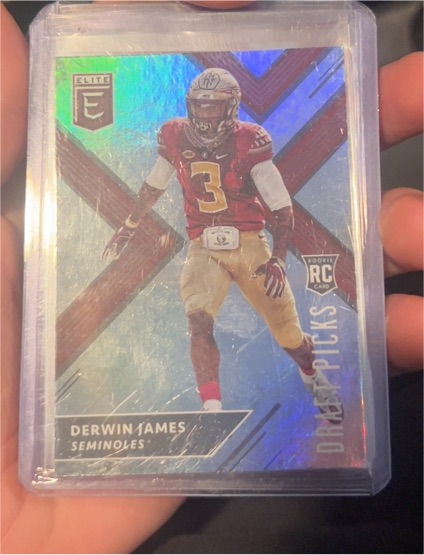 2018 Panini Elite Draft Picks #129 Derwin James — front