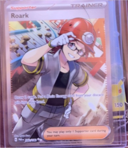 2023 Pokémon SV04 Paradox Rift #242 Roark — front