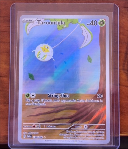 2023 Pokémon TCG Scarlet & Violet #199 Tarountula — front