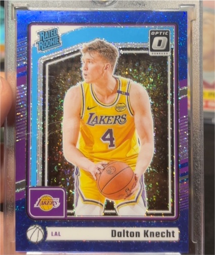 2024-25 Donruss Optic #256 Dalton Knecht — front