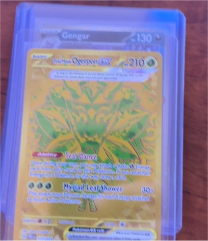 2022 Pokémon TCG Prismatic Evolutions #177 Teal Mask Ogerpon ex — front