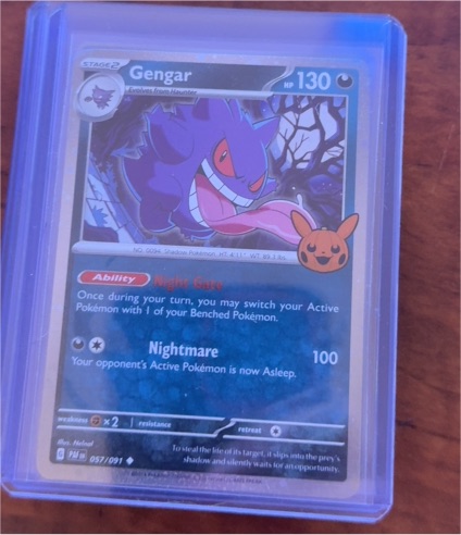 2024 Pokémon TCG Trick or Trade #057 Gengar — front