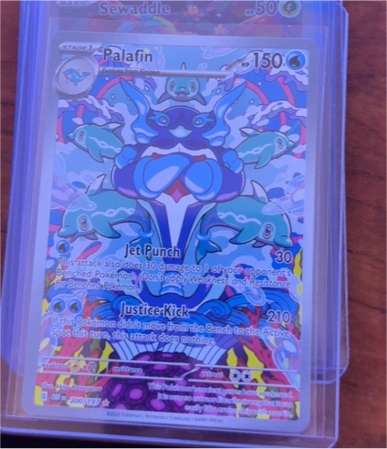 2023 Pokémon Obsidian Flames #200 Palafin — front
