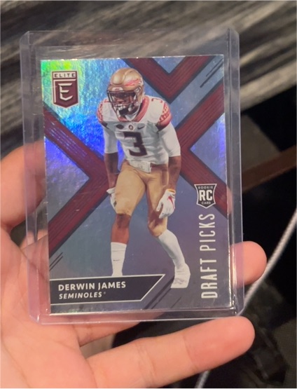2018 Panini Elite Draft Picks #129 Derwin James — front