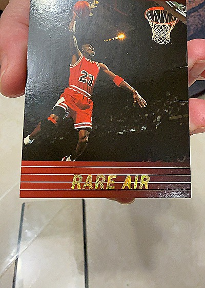 1993-94 Upper Deck Rare Air Michael Jordan — front