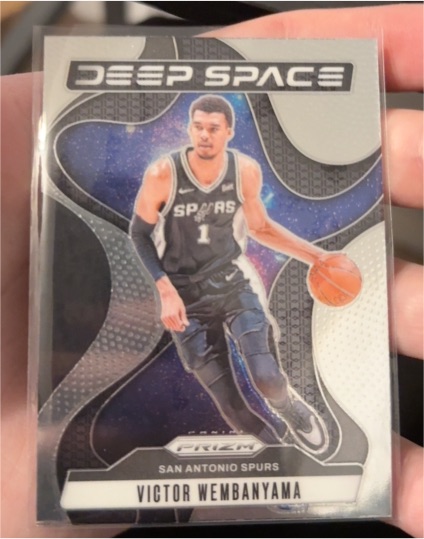 2024-25 Panini Prizm #2 Victor Wembanyama Deep Space — front