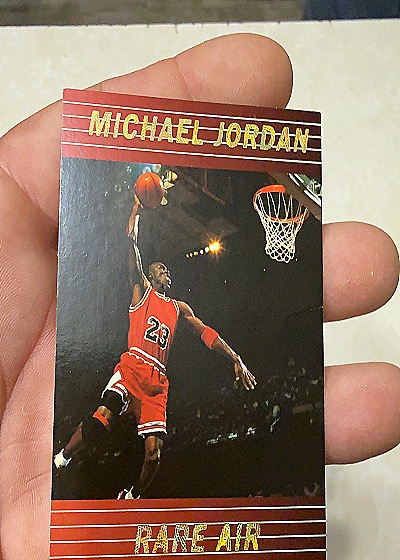 1993-94 Michael Jordan Rare Air Promo — front
