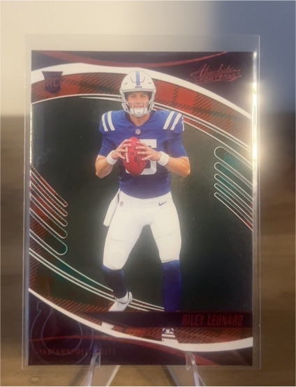 2025 Panini Absolute #172 Riley Leonard RC — front