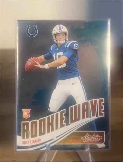 2025 Panini Absolute Rookie Wave #RW-RLD Riley Leonard — front