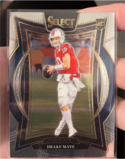 2024 Panini Select #27 Drake Maye — front