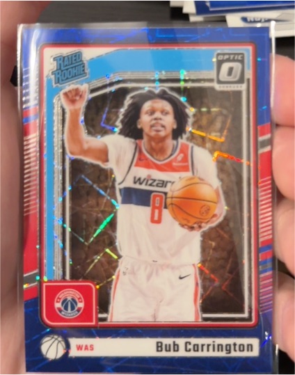 2024-25 Donruss Optic #273 Bub Carrington — front