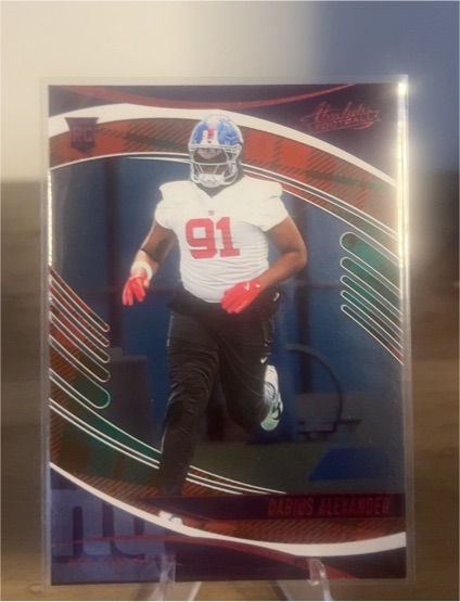 2025 Panini Absolute #115 Darius Alexander Rookie — front