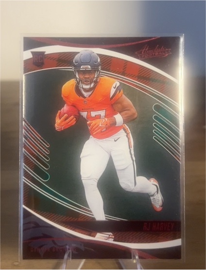 2025 Panini Absolute #173 RJ Harvey — front