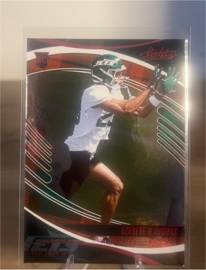 2025 Panini Absolute #107 Azareye'h Thomas RC — front