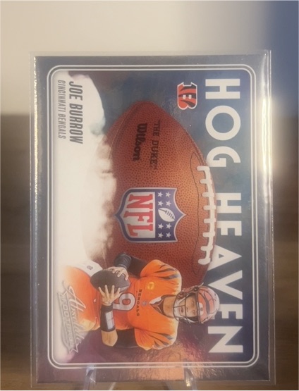 2025 Panini Absolute #HH-JBW Joe Burrow Hog Heaven — front
