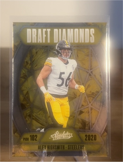 2025 Panini Absolute #102 Alex Highsmith Draft Diamonds — front
