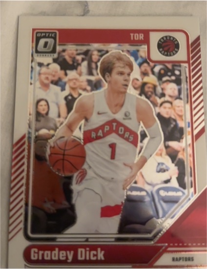 2024-25 Donruss Optic #184 Gradey Dick — front