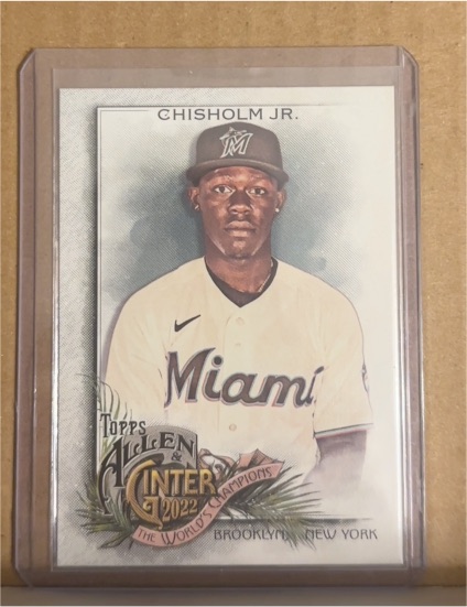 2022 Topps Allen & Ginter #48 Jazz Chisholm Jr. — front