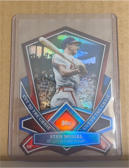 2013 Topps Cut to the Chase #CTC-7 Stan Musial — front