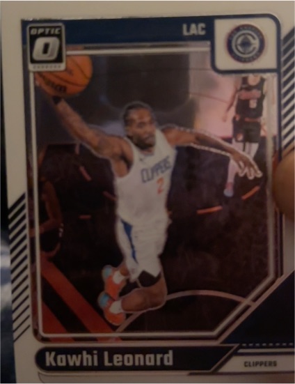 2024-25 Panini Donruss Optic #141 Kawhi Leonard — front