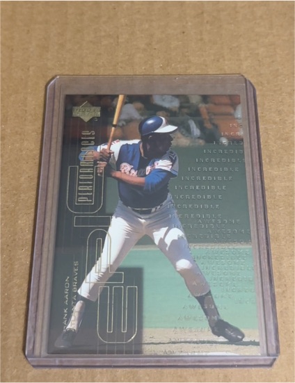 2000 Upper Deck Epic Performances #EP10 Hank Aaron — front
