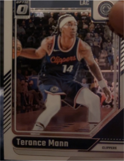 2024-25 Donruss Optic #156 Terance Mann — front