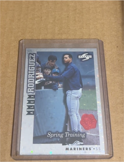1998 Score Rookie & Traded #RT255 Alex Rodriguez — front