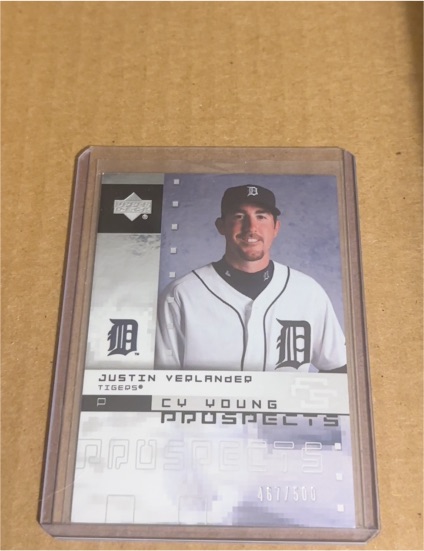 2007 Upper Deck Future Stars MVP Prospects #MVP-JV Justin Verlander — front