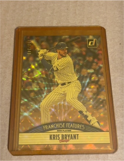 2019 Donruss Franchise Features #FF4 Kris Bryant — front