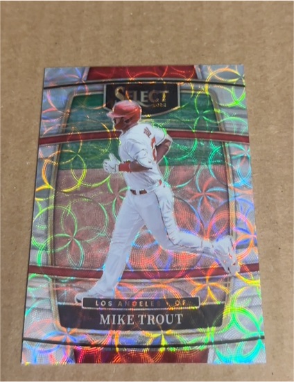 2022 Panini Select #88 Mike Trout — front