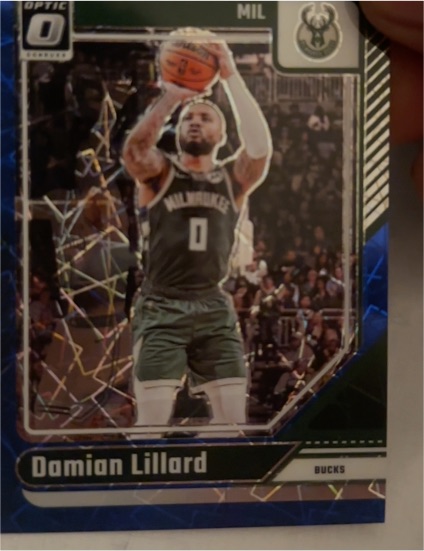 2024-25 Donruss Optic #83 Damian Lillard — front
