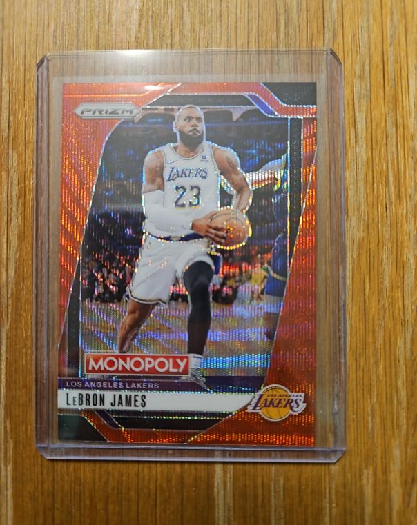 2024-25 Panini Prizm Monopoly #43 LeBron James — front