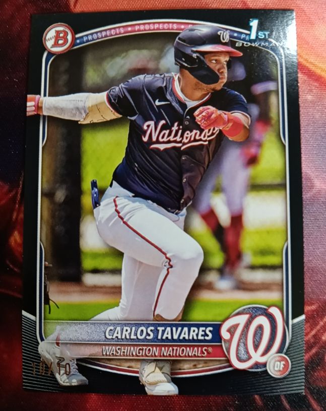 2025 Bowman #BP-28 Carlos Tavares — front