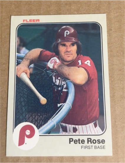 1983 Fleer #171 Pete Rose — front