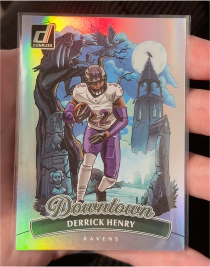 2025 Panini Donruss #3 Derrick Henry Downtown — front