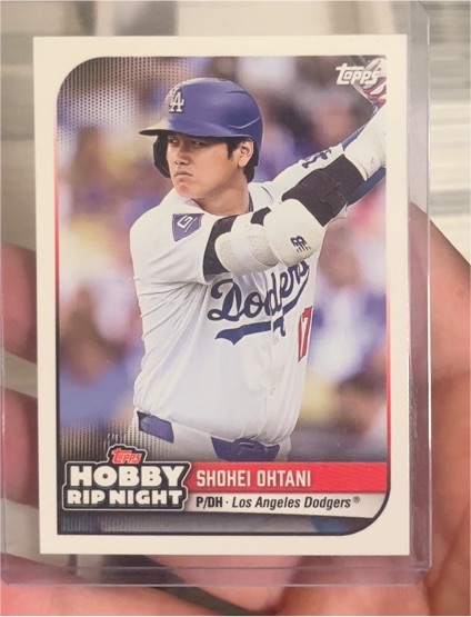 2024 Topps Hobby Rip Night #23 Shohei Ohtani — front