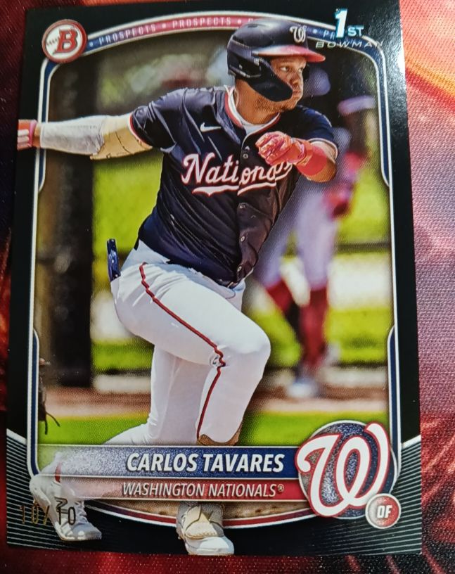 2025 Bowman #BP-28 Carlos Tavares — front