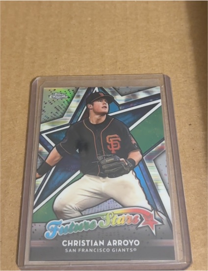 2018 Topps Chrome Future Stars #FS-10 Christian Arroyo — front
