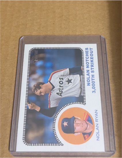 2022 Topps Heritage High Number #AA-4 Nolan Ryan — front