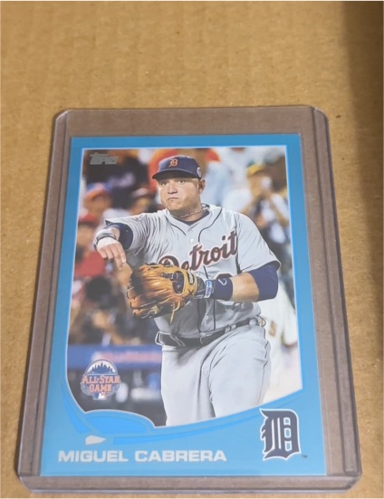 2013 Topps Update #US218 Miguel Cabrera — front