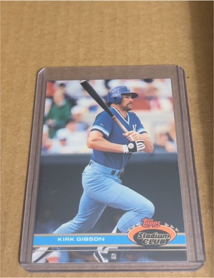 1991 Topps Stadium Club #344 Kirk Gibson — front