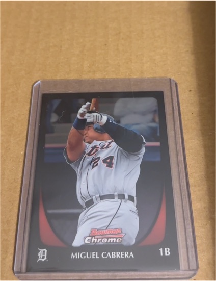 2011 Bowman Chrome #36 Miguel Cabrera — front