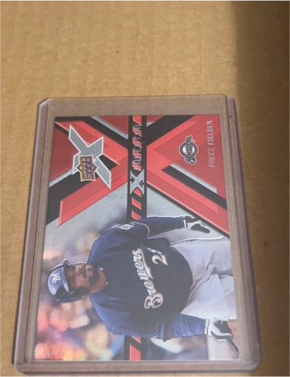 2008 Upper Deck X Xponential #X-PF Prince Fielder — front