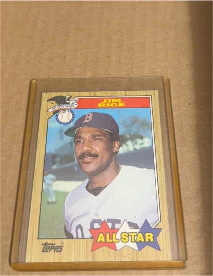 1987 Topps #610 Jim Rice All-Star — front