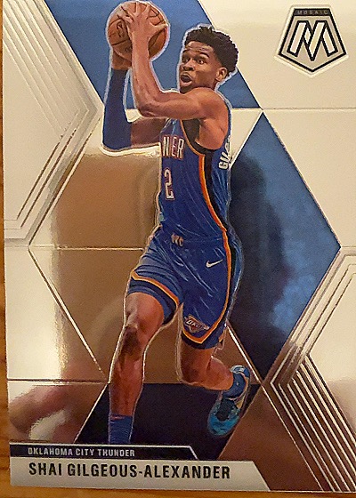 2019-20 Panini Mosaic #133 Shai Gilgeous-Alexander — front