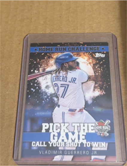 2022 Topps Series 1 Home Run Challenge #HRC-18 Vladimir Guerrero Jr. — front