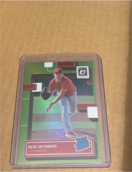 2022 Panini Donruss Optic #43 Reid Detmers Rated Rookie — front
