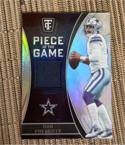 2024 Panini Totally Certified #POTG-DPT Dak Prescott Piece of the Game — front