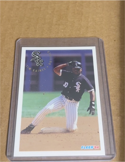 1994 Fleer #93 Tim Raines — front